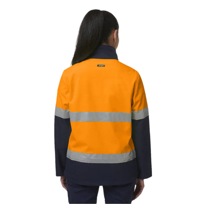 KingGee K45006 Womens Reflective Spliced Soft Shell Jacket