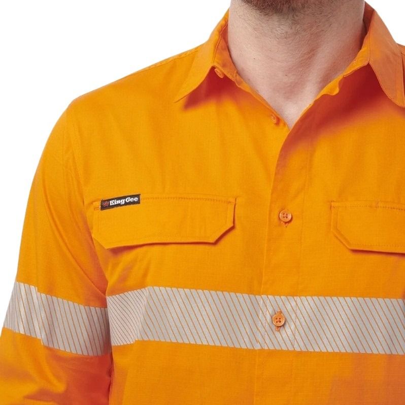 KingGee K54031 Workcool Pro Bio Motion Long Sleeve Shirt