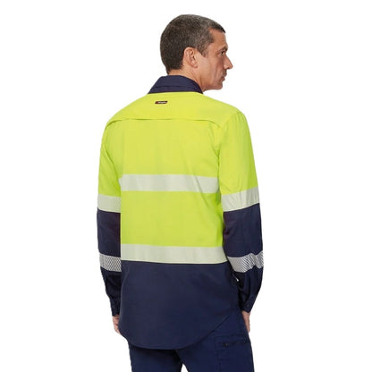 KingGee K54037 Drycool Hi-Vis Taped Shirt Long Sleeve