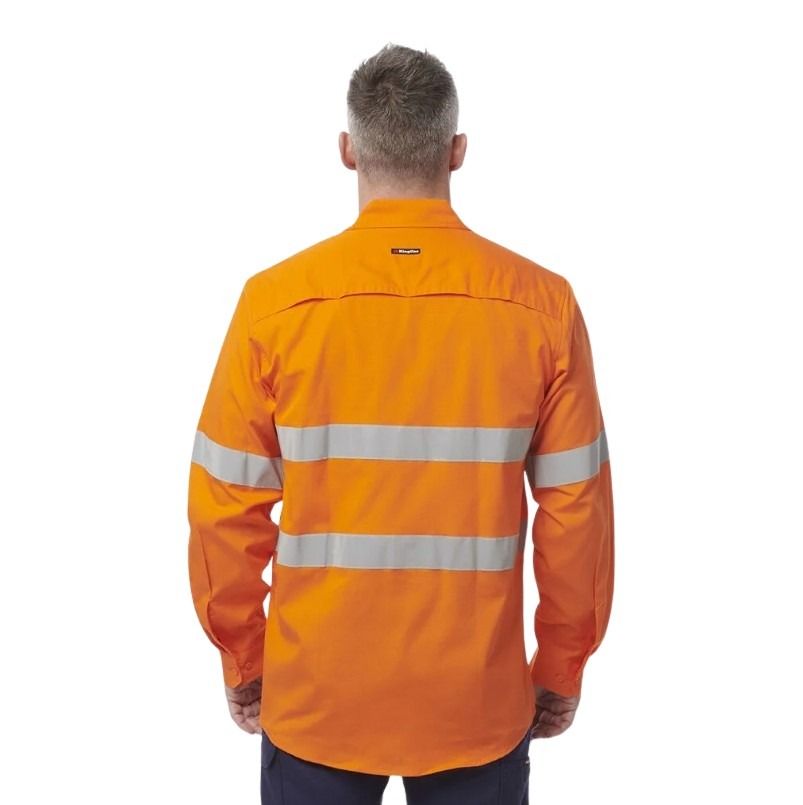 KingGee K54915 Workcool Vented Shirt Tape Long Sleeve