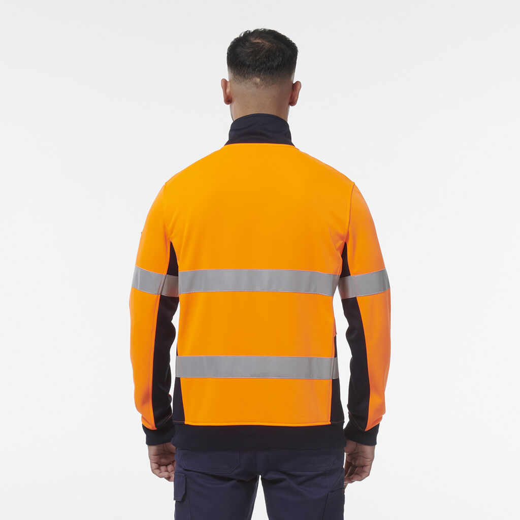 KingGee K55040 Reflective Spiced 1/4 Zip Fleece