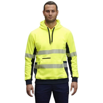 KingGee K55054 HiVis Reflective Pull Over Hoodie