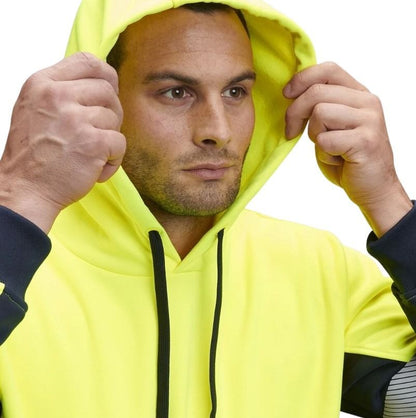 KingGee K55054 HiVis Reflective Pull Over Hoodie