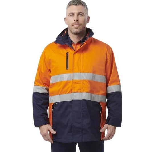 KingGee K55400 Reflective 3-in-1 Cotton Jacket