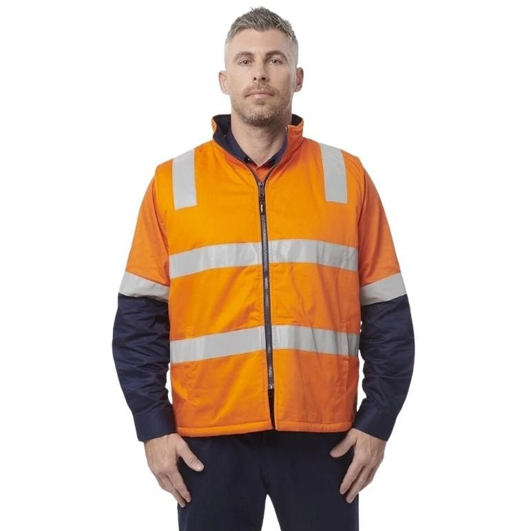 KingGee K55400 Reflective 3-in-1 Cotton Jacket