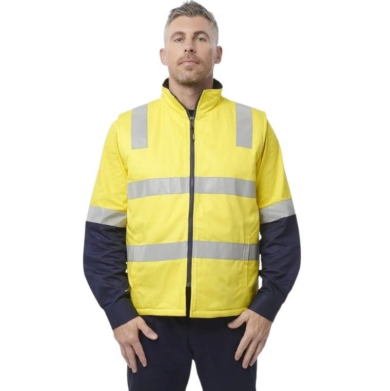 KingGee K55400 Reflective 3-in-1 Cotton Jacket