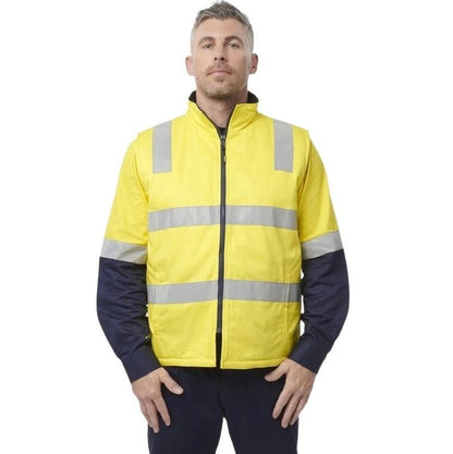 KingGee K55400 Reflective 3-in-1 Cotton Jacket