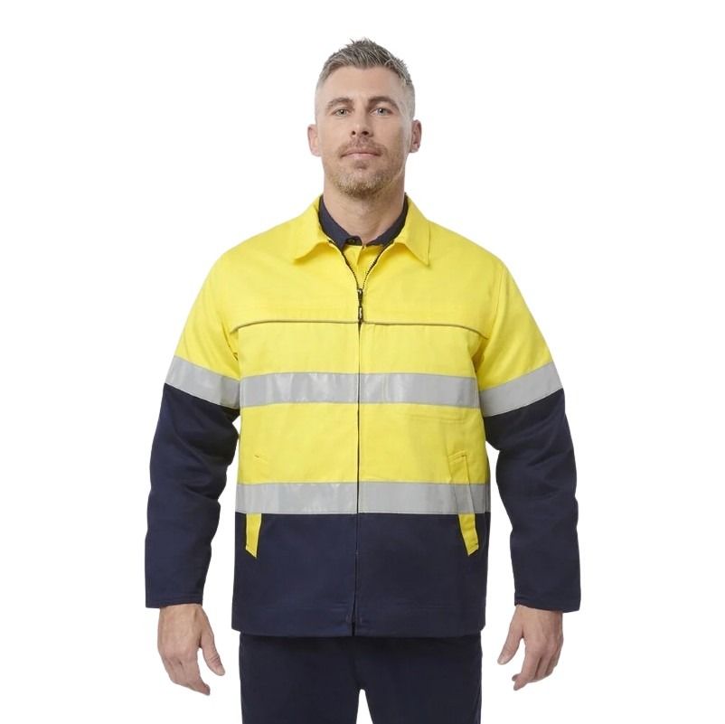KingGee K55905 Reflective Spliced Drill Jacket
