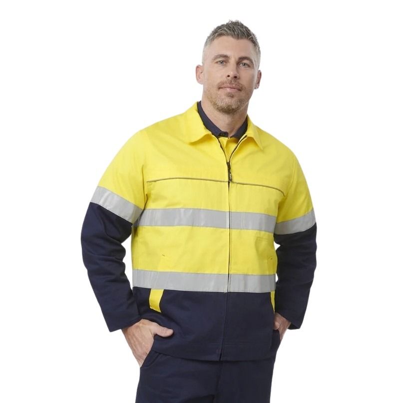 KingGee K55905 Reflective Spliced Drill Jacket
