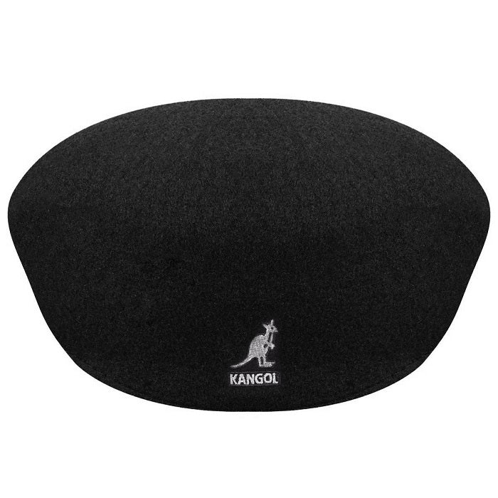 Kangol 0258BC 504 Wool Cap - Black - Back View