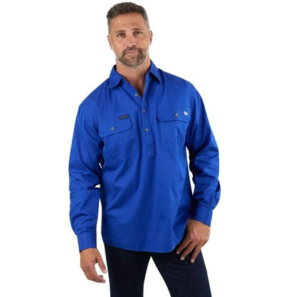 Ringers Western 171110002 King River Mens Half Button Work Shirt