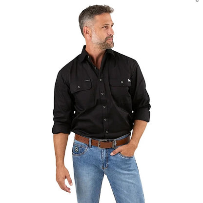 Black Ringers Western 171110001 King River Full Button Work Shirt