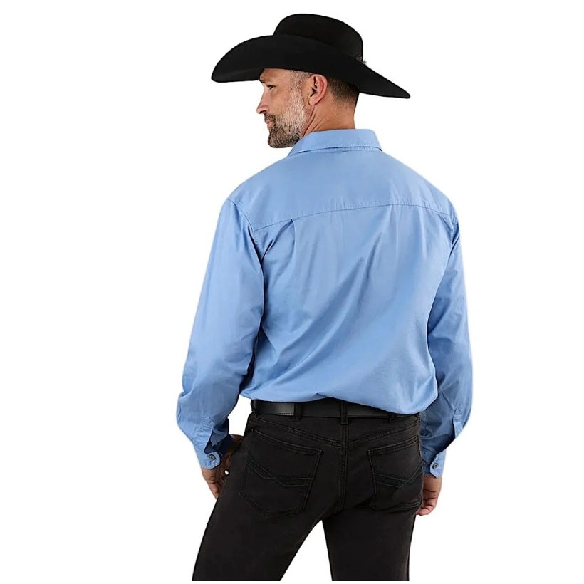 Ringers Western 171110002 King River Mens Half Button Work Shirt