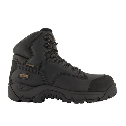 Magnum MPW100 Precision Max Waterproof Airport Friendly Women's Composite Safety Boots - colour Black - Side view