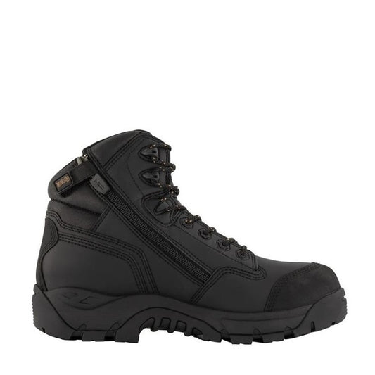 Black zip sided  Magnum MPW100 Precision Max Women's Composite Safety Boots