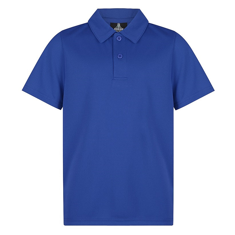 Aussie Pacific N3307 Botany Kids Polo - Royal Blue - Front View