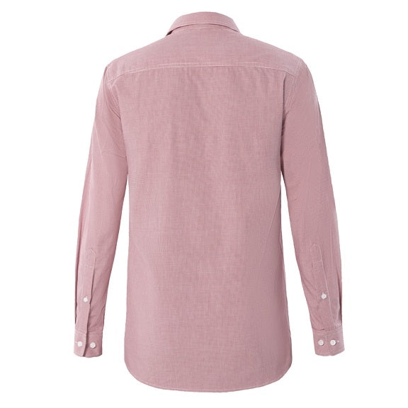 Pilbara RMPC063 Mens Y/D Check Dual Pocket L/S Shirt