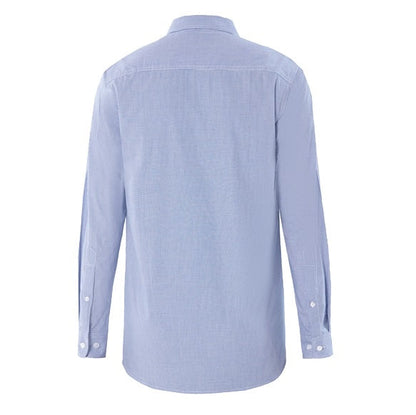 Pilbara RMPC063 Mens Y/D Check Dual Pocket L/S Shirt