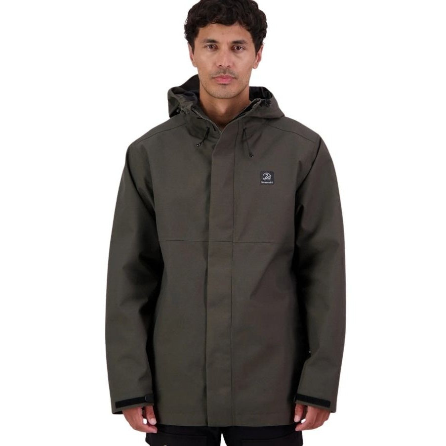 Forest Green Waterproof rain proof Swanndri SW2648M Shearwater15 Mens Rain Jacket