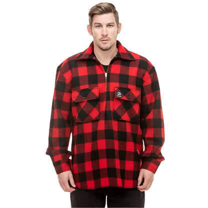 Swanndri SSD0107 Men's Ranger Wool Zip Front Bushshirt