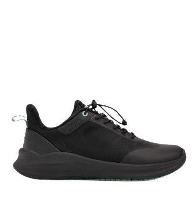 Ezeez EST100 Stella Womens Non Safety Shoes - Black/Mint Green - Outer Side View