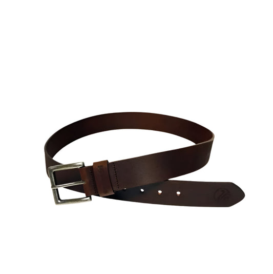 Swanndri SYSW03 Men's Leather Twin Keeper Belt - 30mm Wide