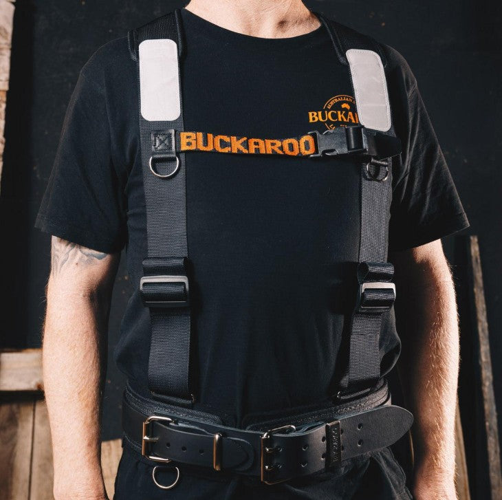Buckaroo TMH Suspenders Black