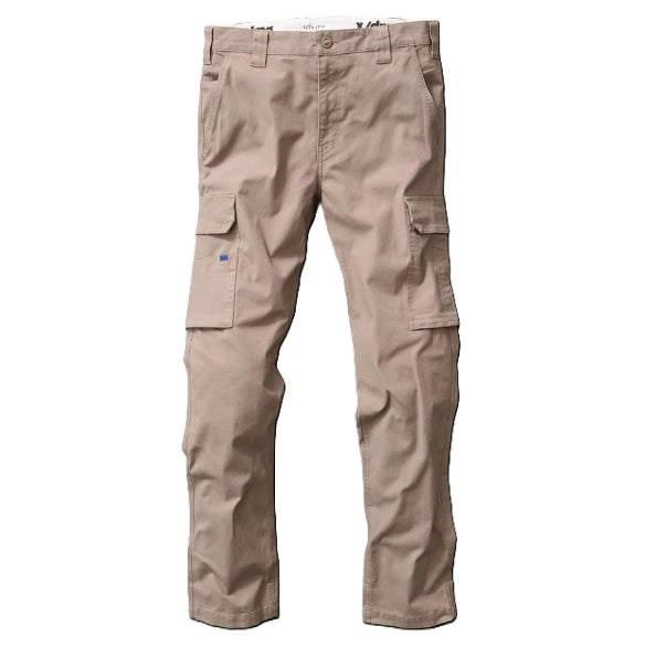 x/dmg UP-1 Cargo Khaki Colour Pants - Front view - Men's Cargo Work Pants