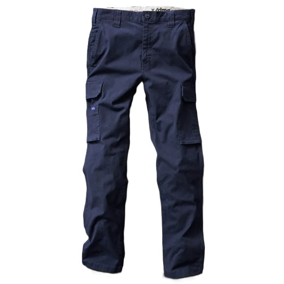 x/dmg UP-1 Cargo Navy Colour Pants - Front view - Men's Cargo Work Pants