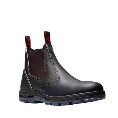 Claret Redback USBOK Bobcat Elastic Sided Safety Boots