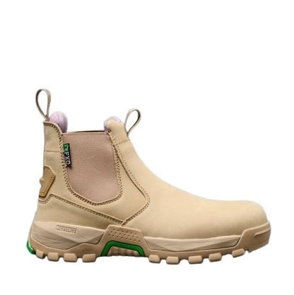 Clay beige airport scanner friendly FXD WB-4W Womens Nitrolite Slip-on Boots