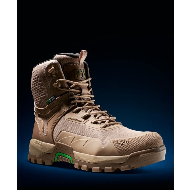 FXD WB-5 DURA900™ Nitrolite™ Work Safety Boots - Stone - Angled View