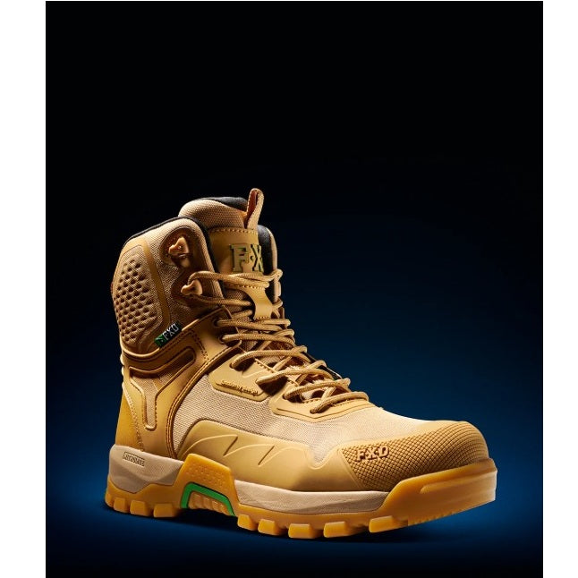 FXD WB-5 DURA900™ Nitrolite™ Work Safety Boots - Wheat - Angled View