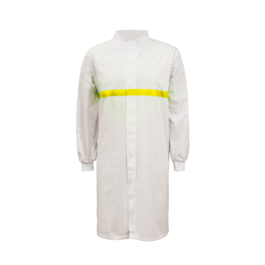 Workcraft WJ3198 Food Industry Long Length Dustcoat with Mandarin Collar- S/S