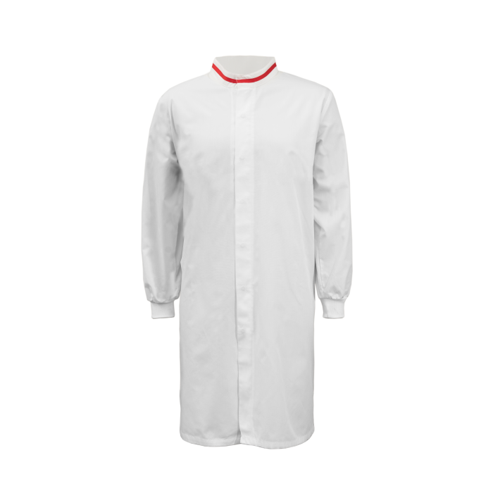 Workcraft WJ3199 Food Industry Long Length Dustcoat with Mandarin Collar- L/S