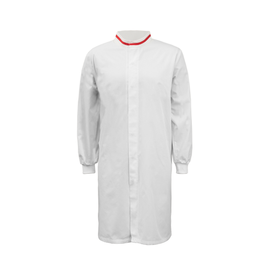 Workcraft WJ3199 Food Industry Long Length Dustcoat with Mandarin Collar- L/S