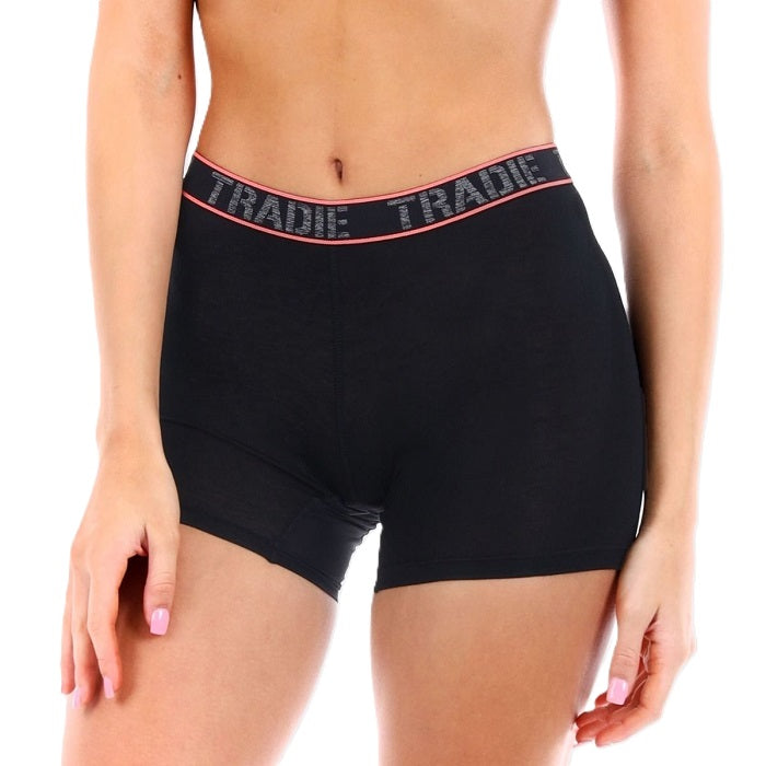 Tradie WJ4722SL Bamboo Shortie Mid Length - Black - Alternative Front View