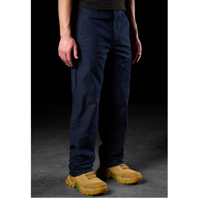 FXD WP-3L Loose Fit Stretch Work Pant - Navy - Lifestyle Angled View