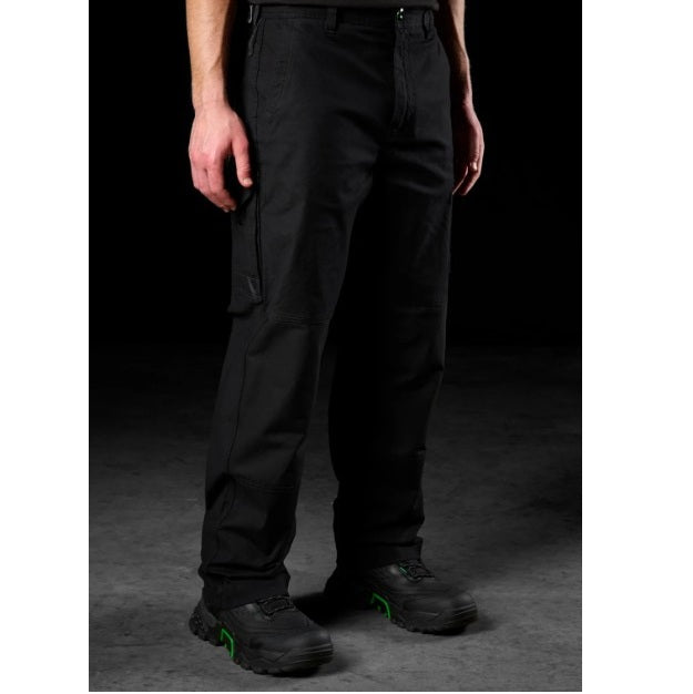 FXD WP-3L Loose Fit Stretch Work Pant - Black - Lifestyle Angled View