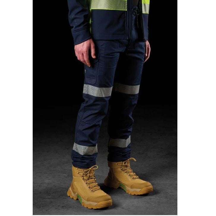 FXD WP-12T Reflective Taped Elastic Waist Stretch Ripstop Pant