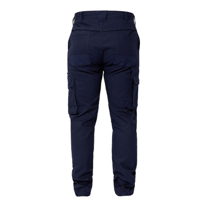 Workcraft WP4018 Stretch Cargo Pants Navy Colour Work Pants Mens - Back