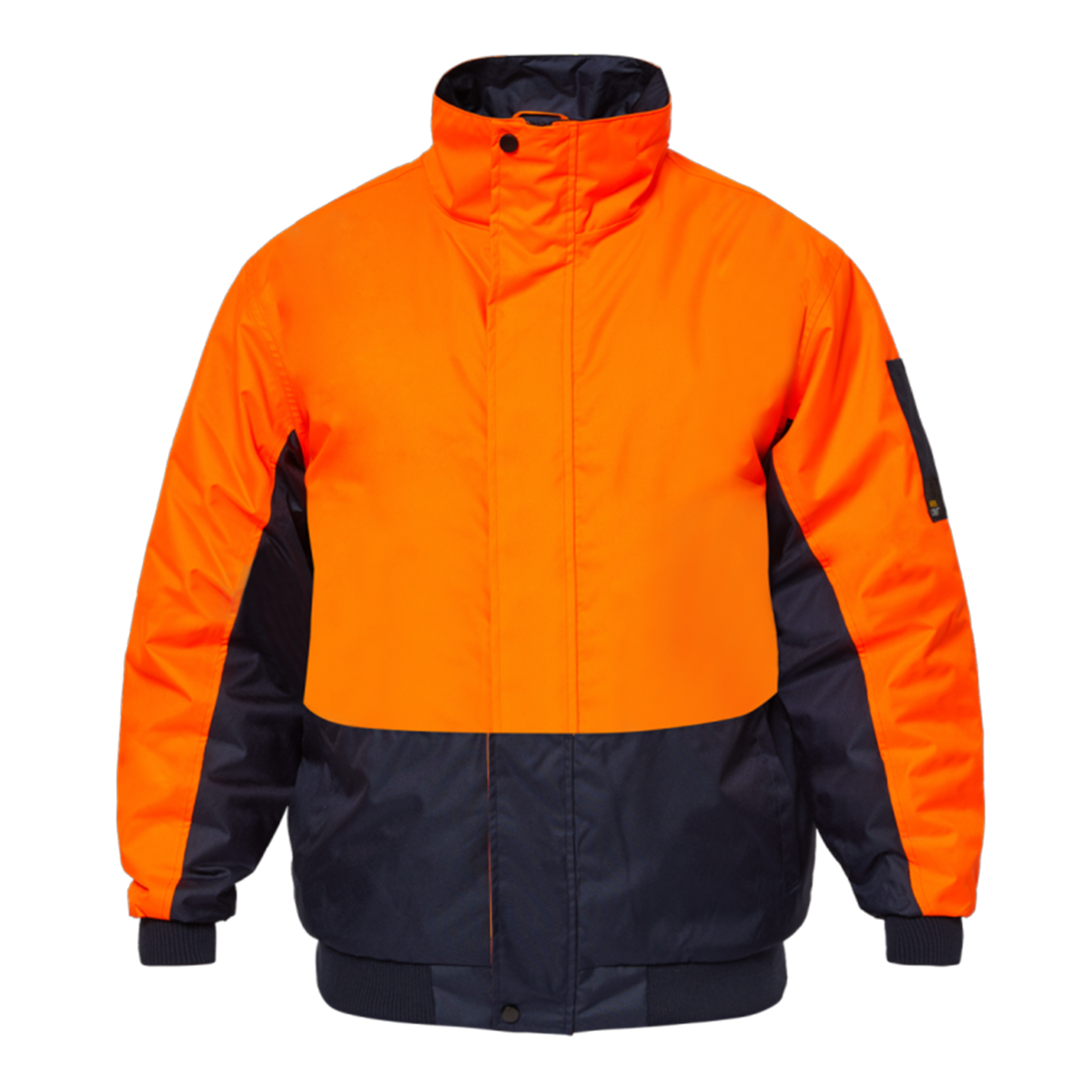 Workcraft WW9012 Thunder HiVis Modern Bomber Jacket