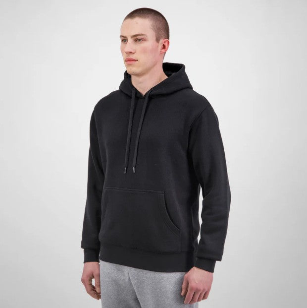GOODMATES X2003M Mens Everyday Hoodie - Black - Angled View