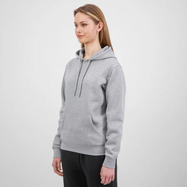 GOODMATES X2003W Womens Everyday Hoodie - Grey Marle - Angled View