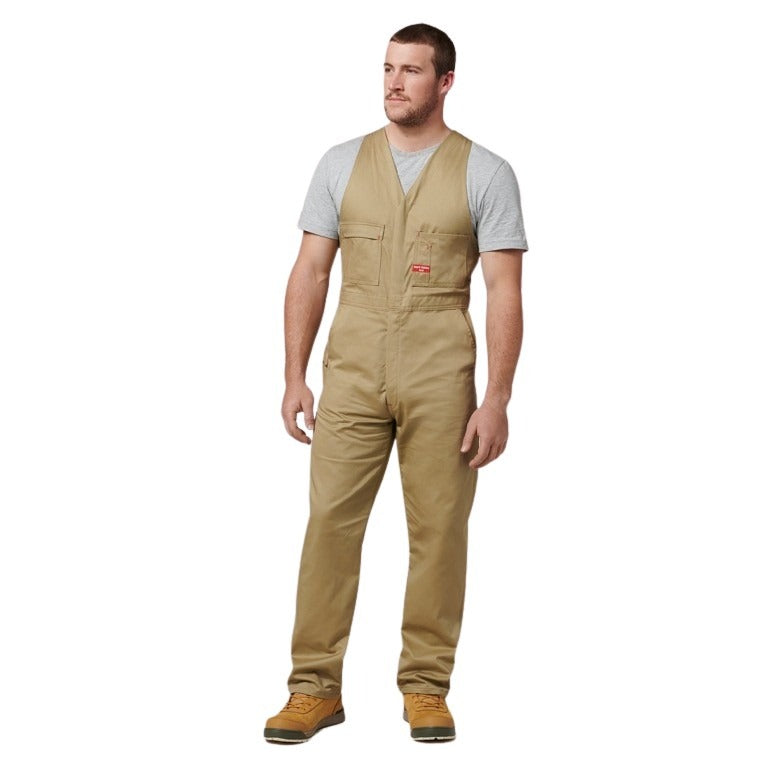 Hard Yakka Y01555 Foundations Cotton Drill Action Back Overall