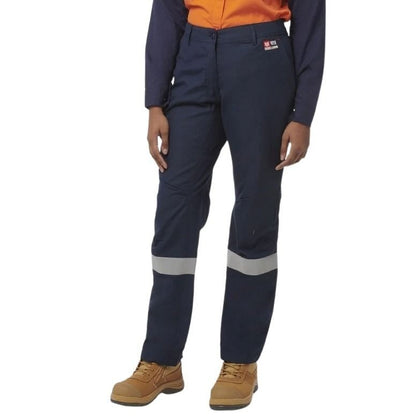 KingGee Y02320 Womens Shieldtec FR Flat Front Cargo Pant With Tape