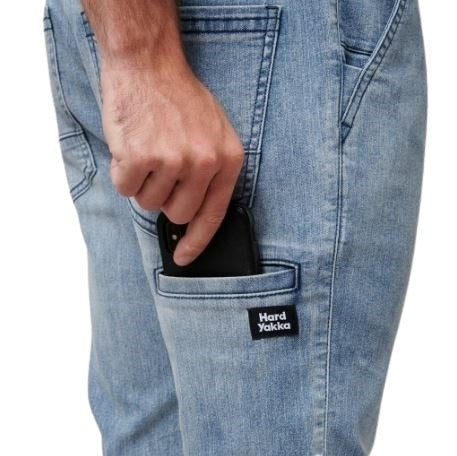 Hard Yakka Y02551 Active Denim Cuff Jogger