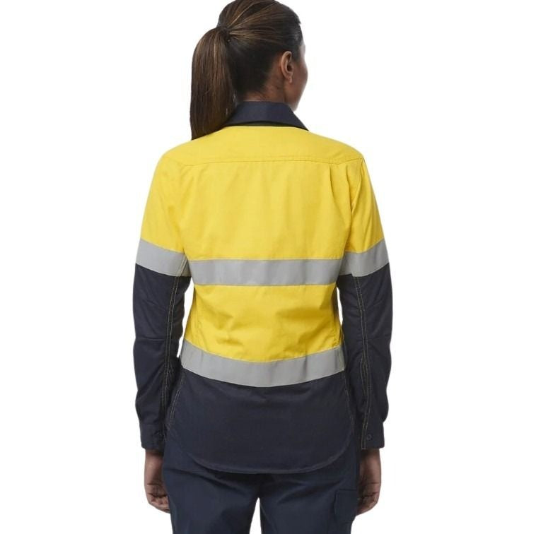KingGee Y04050 Womens Shieldtec FR HiVis Shirt