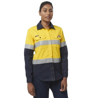 KingGee Y04050 Womens Shieldtec FR HiVis Shirt