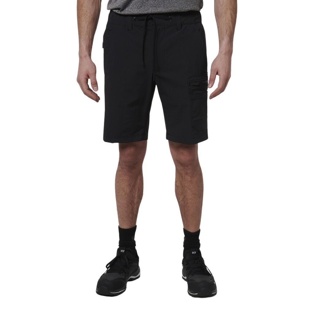 Hard Yakka Y05167 X Mid Short - Black - Front View